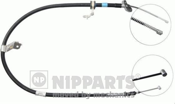 Nipparts N3922059 - Трос, гальмівна система autozip.com.ua