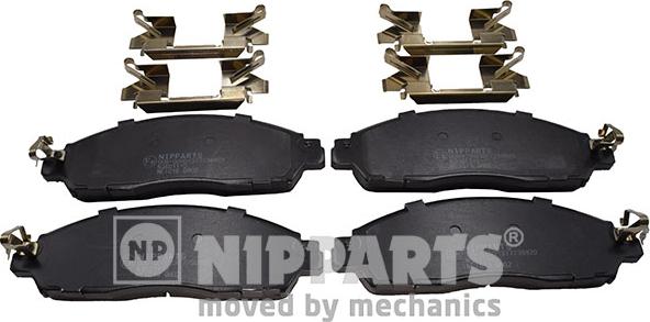 Nipparts N3601115 - Гальмівні колодки, дискові гальма autozip.com.ua