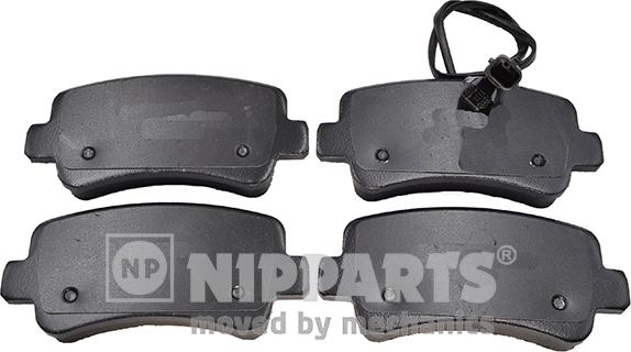 Nipparts N3611065 - Гальмівні колодки, дискові гальма autozip.com.ua