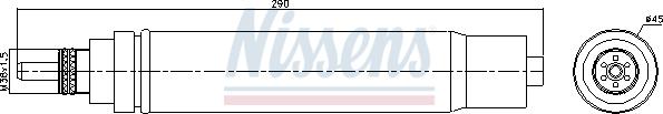 Nissens 95333 - Осушувач, кондиціонер autozip.com.ua
