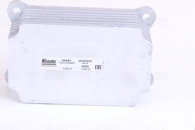 Nissens 90683 - Радиатор масляный FORD  MONDEO III GE 00-  2.0 TDCi пр-во Nissens autozip.com.ua