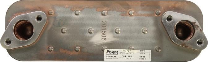 NISSENS 90727 - Масляний радіатор, моторна олія autozip.com.ua