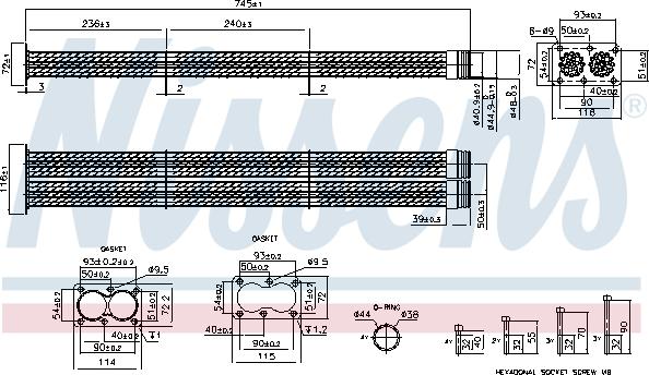 NISSENS 989566 - Радіатор, рециркуляція ОГ autozip.com.ua