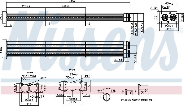 NISSENS 989567 - Радіатор, рециркуляція ОГ autozip.com.ua