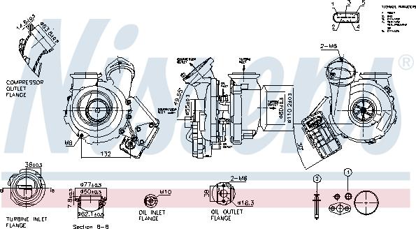 Nissens 93531 - Компресор, наддув autozip.com.ua