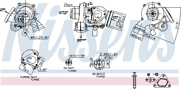 Nissens 93527 - Компресор, наддув autozip.com.ua