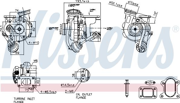 Nissens 93600 - Компресор, наддув autozip.com.ua