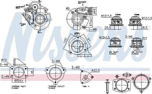 Nissens 93633 - Компресор, наддув autozip.com.ua