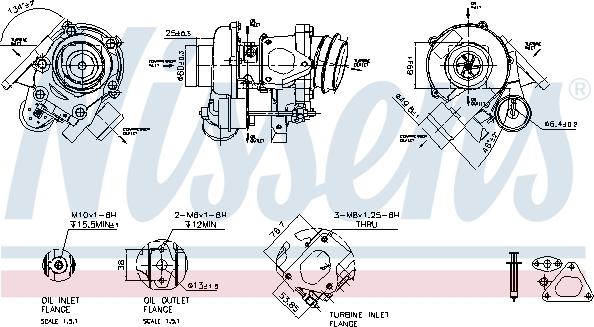 Nissens 93059 - Компресор, наддув autozip.com.ua