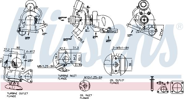 NISSENS 93075 - Компресор, наддув autozip.com.ua