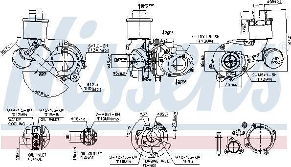 Nissens 93110 - Компресор, наддув autozip.com.ua