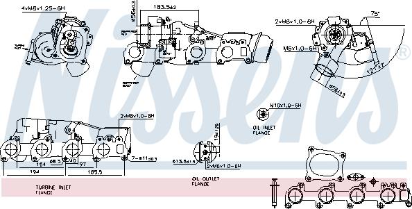 Nissens 93127 - Компресор, наддув autozip.com.ua