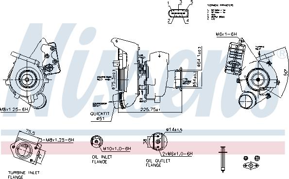 Nissens 93328 - Компресор, наддув autozip.com.ua