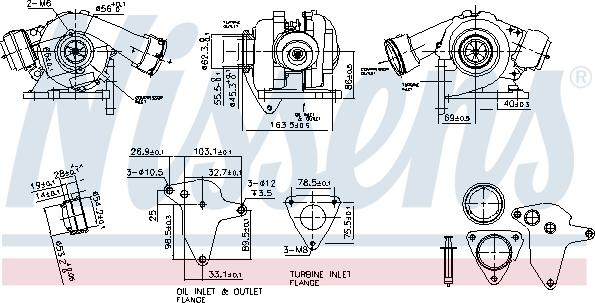 Nissens 93265 - Компресор, наддув autozip.com.ua