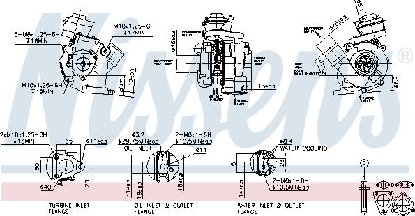 Nissens 93216 - Компресор, наддув autozip.com.ua