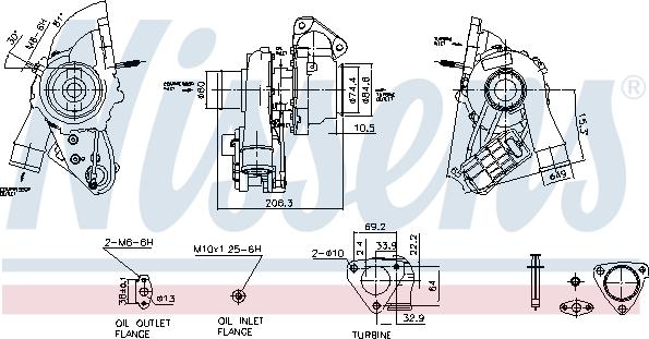 NISSENS 93284 - Компресор, наддув autozip.com.ua