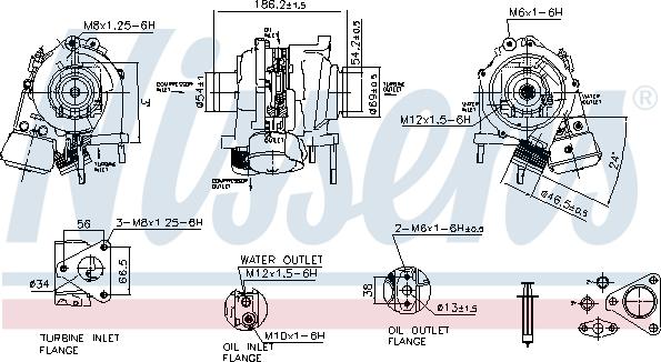 Nissens 93270 - Компресор, наддув autozip.com.ua