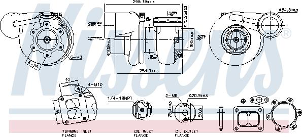 Nissens 93791 - Компресор, наддув autozip.com.ua