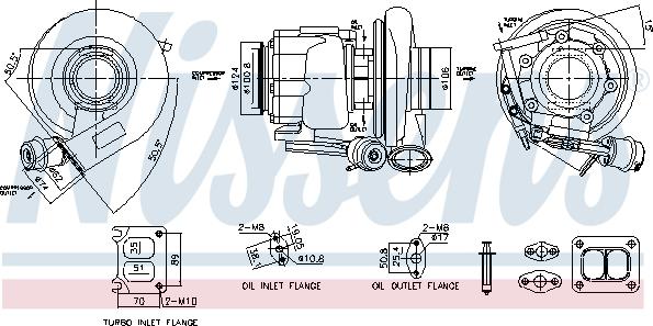 NISSENS 93717 - Компресор, наддув autozip.com.ua