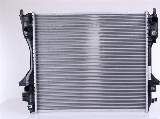 Nissens 66706 - Радіатор, охолодження двигуна autozip.com.ua