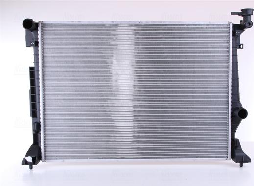 NISSENS 606954 - Радіатор, охолодження двигуна autozip.com.ua