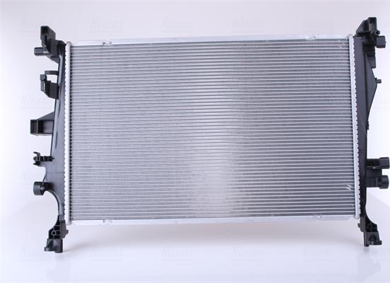 Nissens 606447 - Радіатор, охолодження двигуна autozip.com.ua