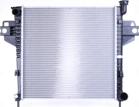 Nissens 606555 - Радіатор, охолодження двигуна autozip.com.ua