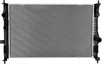 NISSENS 607228 - Радіатор, охолодження двигуна autozip.com.ua