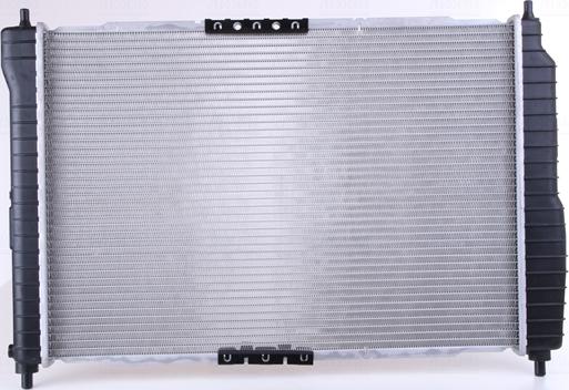 Nissens 61645 - Радиатор охлаждения CHEVROLET AVEO T250. T255 05- 1.4 i 16V пр-во Nissens autozip.com.ua