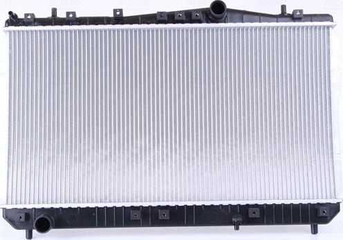 Nissens 61664 - Радіатор, охолодження двигуна autozip.com.ua