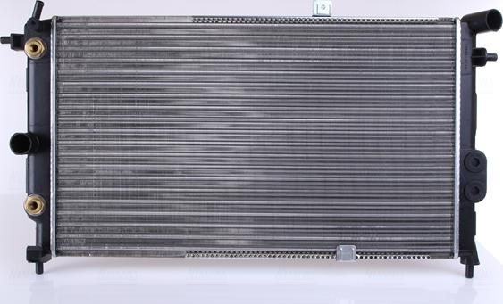 Nissens 630641 - Радиатор охлаждения OPEL VECTRA A 88- АТ пр-во Nissens autozip.com.ua