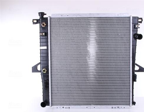 NISSENS 62060 - Радіатор, охолодження двигуна autozip.com.ua