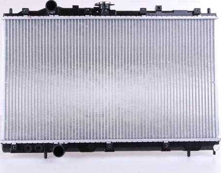 Nissens 628591 - Радиатор охлаждения MITSUBISHI LANCER CJ. CP 96- пр-во Nissens autozip.com.ua