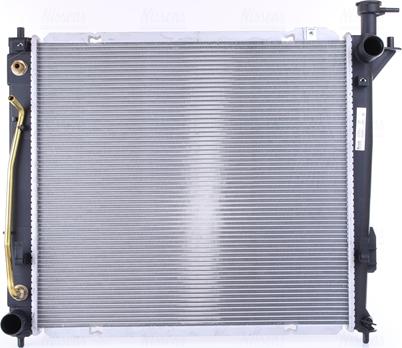 Nissens 675046 - Радиатор охлаждения двигателя Hyundai Santa Fe 10- пр-во Nissens autozip.com.ua
