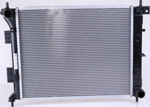 NISSENS 67607 - Радіатор, охолодження двигуна autozip.com.ua