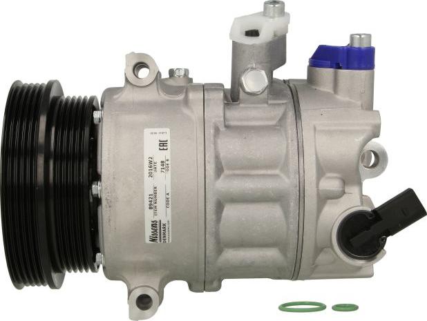 NISSENS 89421 - Компресор, кондиціонер autozip.com.ua
