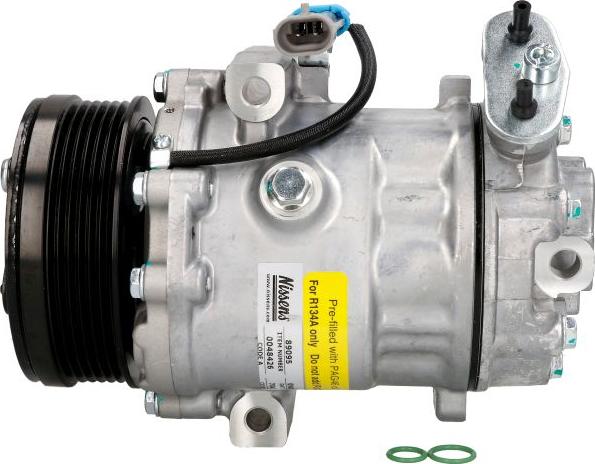 NISSENS 89095 - Компресор, кондиціонер autozip.com.ua
