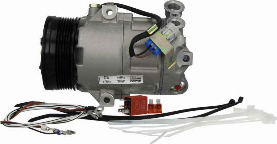 NISSENS 89096 - Компресор, кондиціонер autozip.com.ua