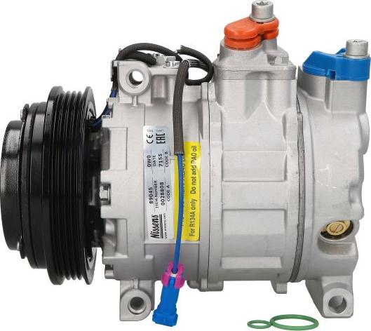 NISSENS 89045 - Компресор, кондиціонер autozip.com.ua