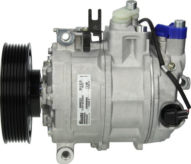 NISSENS 890025 - Компресор, кондиціонер autozip.com.ua