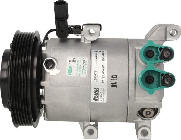 NISSENS 890176 - Компресор, кондиціонер autozip.com.ua