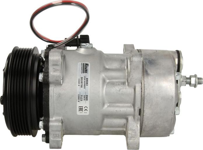 NISSENS 89083 - Компресор, кондиціонер autozip.com.ua