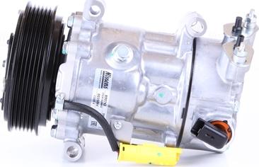 NISSENS 890743 - Компресор, кондиціонер autozip.com.ua