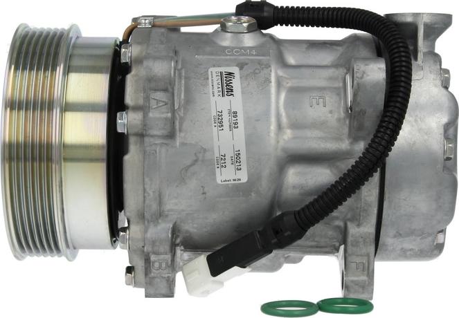 NISSENS 89193 - Компресор, кондиціонер autozip.com.ua