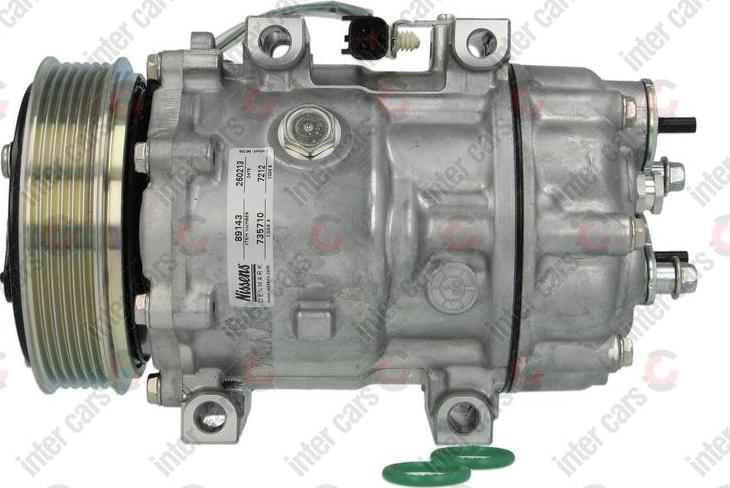 NISSENS 89143 - Компресор, кондиціонер autozip.com.ua