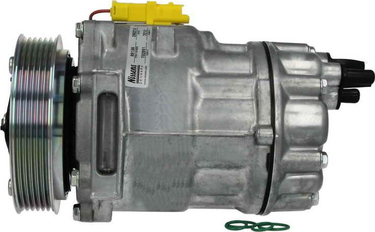 NISSENS 89136 - Компресор, кондиціонер autozip.com.ua