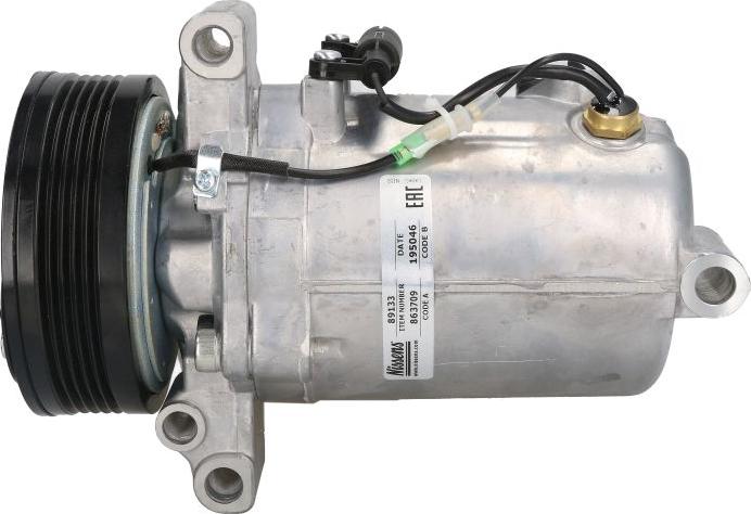 NISSENS 89133 - Компресор, кондиціонер autozip.com.ua