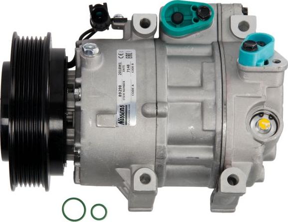 NISSENS 89298 - Компресор, кондиціонер autozip.com.ua