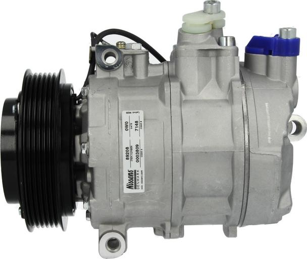 NISSENS 89208 - Компресор, кондиціонер autozip.com.ua