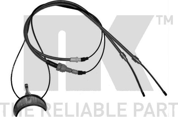 NK 902528 - Трос, гальмівна система autozip.com.ua